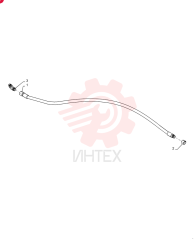 HOSE,12.7mm ID x 750mm L, SAE 100R16