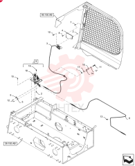 NUT,3/8"-16, GB 9637692 (4)