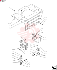 CARRIAGE BOLT,M10 x 34.8mm, Cl 8.8