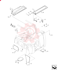 CARRIAGE BOLT,M8 x 1.25 x 54.8mm, Cl 8.8