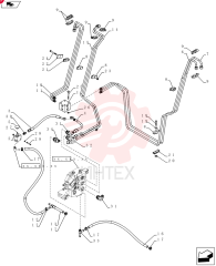 HYDRAULIC MANIFOLD 84258823