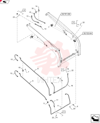 90 ELBOW,9/16" - 18 JIC x 9/16" - 18 ORB 76344 (1)