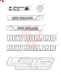 Схема (L216) - SKID STEER LOADER - TIER 4B (5/13-) 47466098