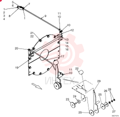WASHER,0.25" ID x 0.56" OD x 0.05" Thk