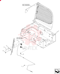 FLANGE NUT,Hex, M6 x 1, Cl 8 9804276 (2)
