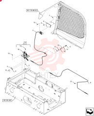 NUT,3/8"-16, GB 9637692 (2)