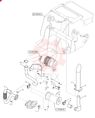 HOSE CLAMP,1.59” -  2.5”, Worm Gear