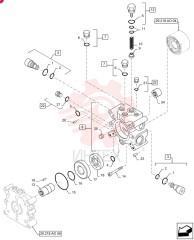 O-RING,0.139" Thk x 0.734" ID, -210, Cl 5, 75 Duro