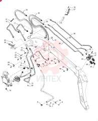 TEE,37 Degree -16 x -16 ORB Branch x 37 Degree -16