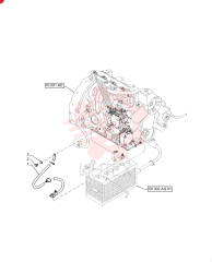 NEG BATTERY CABLE 84287808