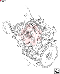 ENGINE SBA133809