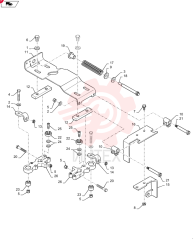 WASHER,13.1mm ID x 25.4mm OD x 3.68mm Thk 65319 (1)
