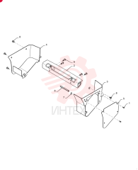 BOLT,M10 x 39.2mm, Cl 8.8