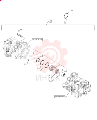 HYDROSTATIC PUMP,46 CC 84322471 (1)