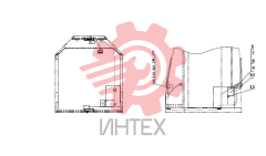 Стеклоочистители в сборе 46C1741 000