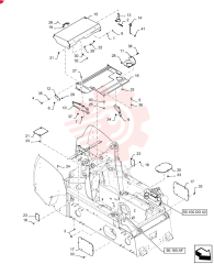 WASHER,13.1mm ID x 25.4mm OD x 3.68mm Thk 65319 (2)