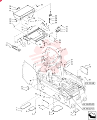 PLATE,524.6mm L x 174.6mm W x 6.35mm Thk 47717894 (2)