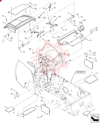 PLATE,524.6mm L x 174.6mm W x 6.35mm Thk 47717894 (3)