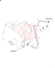 HOSE CLAMP,12.7mm - 23.1mm, Worm Gear 13021 (2)
