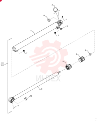 CYLINDER,Double Acting, 50.8mm Rod, 847.9mm Stroke 84527650 (2)