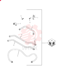 CLIP,12.7mm ID, 8.73mm Bolt Hole, J Type