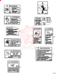 WARNING DECAL 86509972