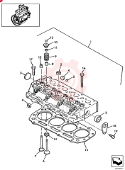 CYLINDER HEAD SBA111011400