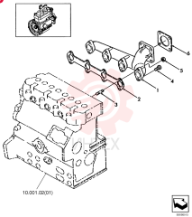 EXHAUST MANIFOLD SBA135617370