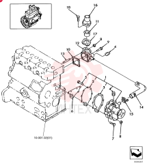 WATER PUMP SBA145017730