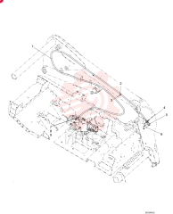 HOSE,9.53mm ID x 5537.2mm L, SAE 100R1 86635025 (2)