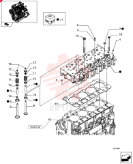 CYLINDER HEAD 504254092