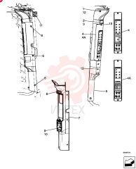 BOLT,M6 x 1 x 18.6mm OAL, Cl 8.8, Full Thd 86050272 (1)