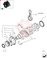 CRANKSHAFT 504213230