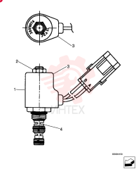 HYDRAULIC VALVE 87357112