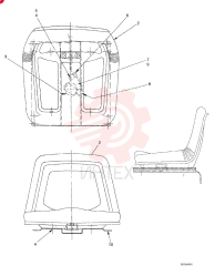 Seat Assy; Incl 2 - 10