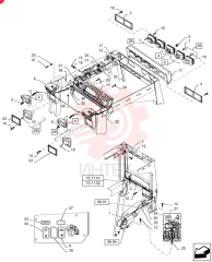 CLAMP,19mm ID, 8.7mm Bolt Hole, P Type 9706732 (1)