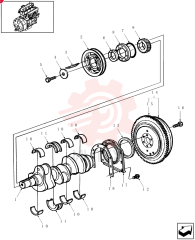 CRANKSHAFT 87800469