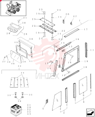 CAB GLASS 86562513