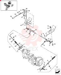 CAPTIVE WASHER SCREW,Hex, Tap, 1/4" - 20 x 1.27", Gr 5, Full Thd