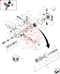 HYDRAULIC PUMP,40.6 CC