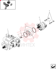 HYDRAULIC PUMP,40.6 CC