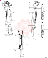 BOLT,M6 x 1 x 18.6mm OAL, Cl 8.8, Full Thd 86050272 (2)