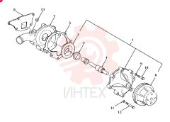 WATER PUMP 87800116