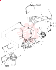 O-RING,0.072" Thk x 0.414" ID, -905, Cl 6, 90 Duro 129270 (2)