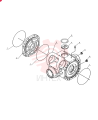 O-RING,209.22mm ID x 214.46mm OD x 2.62mm Thk 85806902 (7)