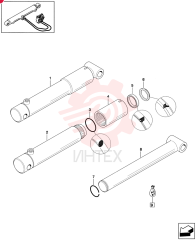HYDRAULIC CYLINDER 85811684