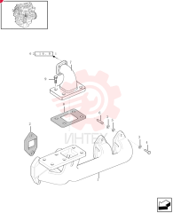 EXHAUST MANIFOLD 98448532