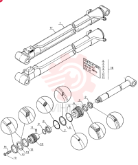 HYDRAULIC CYLINDER 85820600