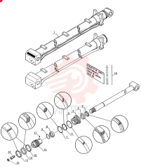 HYDRAULIC CYLINDER 85820601