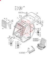 CAB BODY 85824547